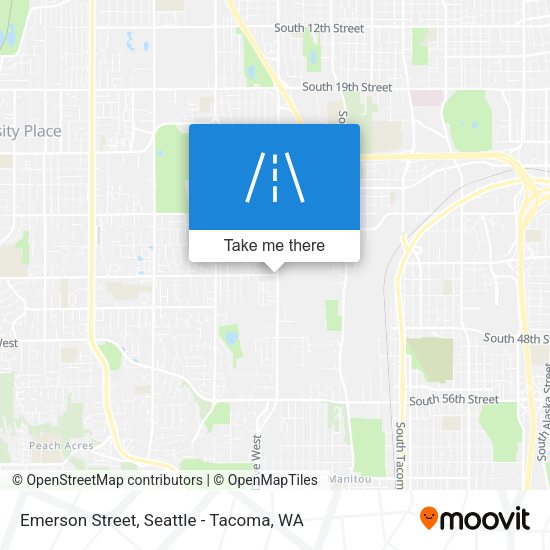 Mapa de Emerson Street