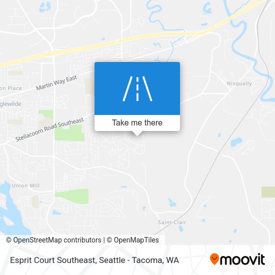 Esprit Court Southeast map
