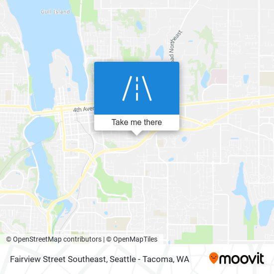 Fairview Street Southeast map