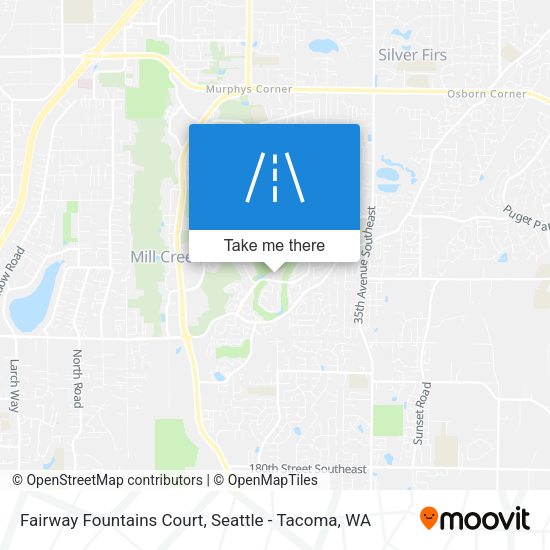 Mapa de Fairway Fountains Court