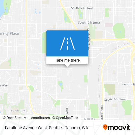 Mapa de Farallone Avenue West