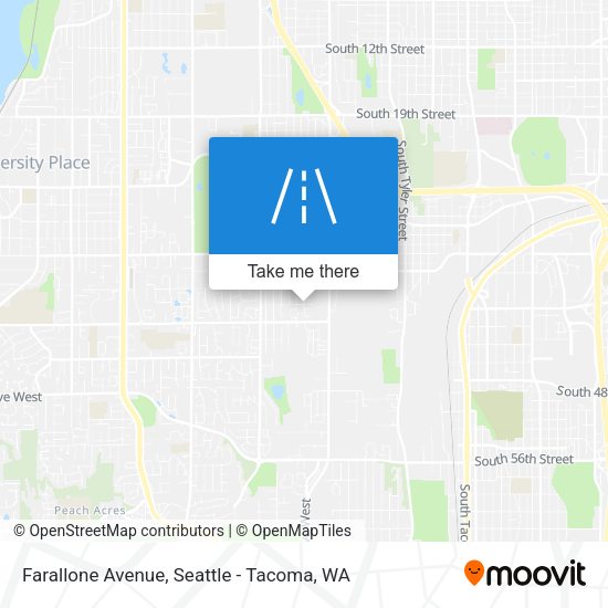 Mapa de Farallone Avenue