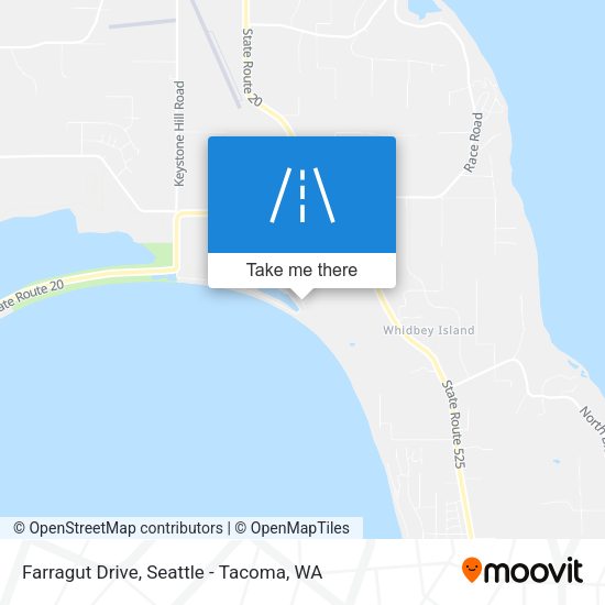 Farragut Drive map
