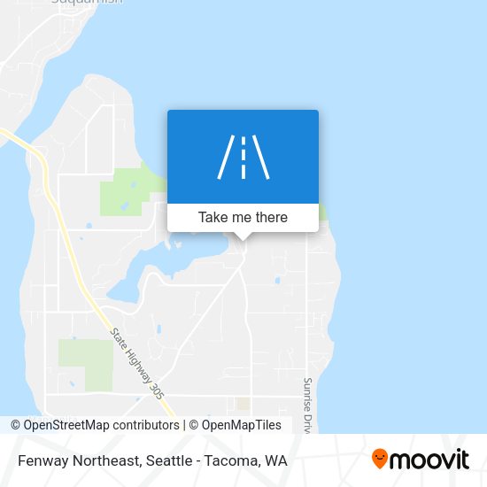 Mapa de Fenway Northeast