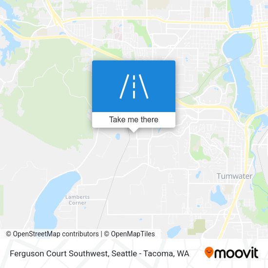 Ferguson Court Southwest map