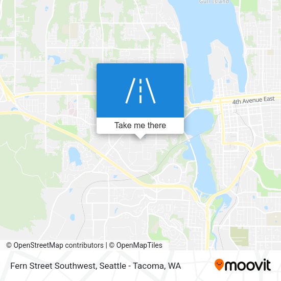 Fern Street Southwest map