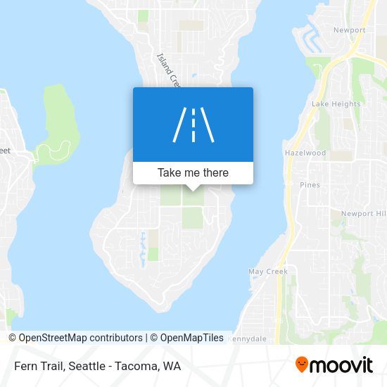Fern Trail map