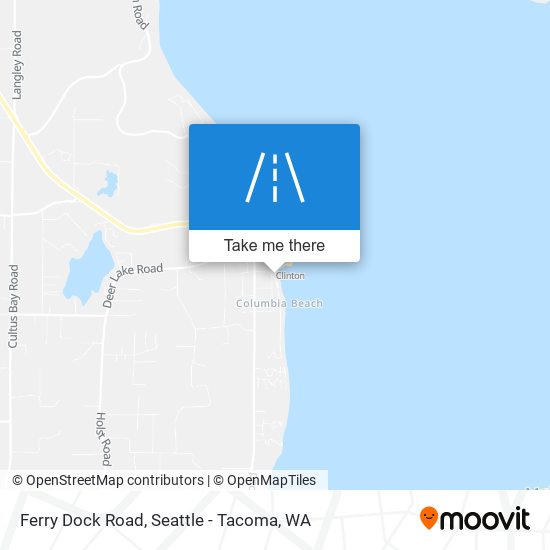 Ferry Dock Road map