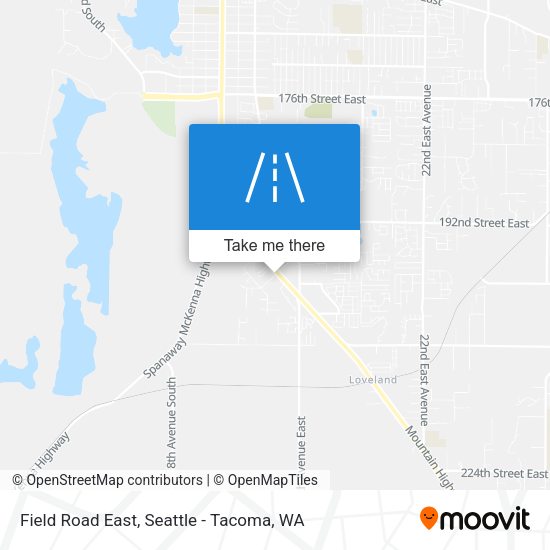 Field Road East map