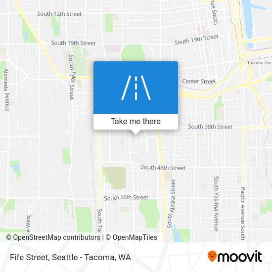 Fife Street map