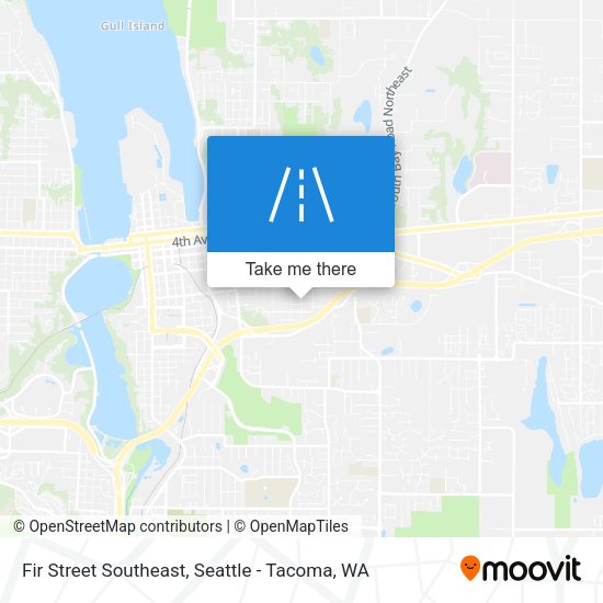Mapa de Fir Street Southeast