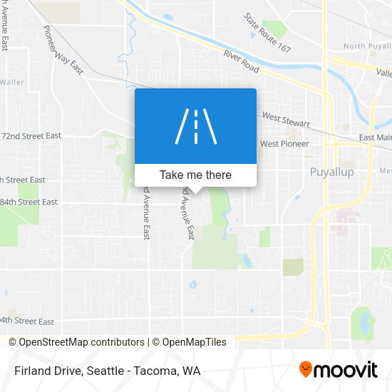 Firland Drive map