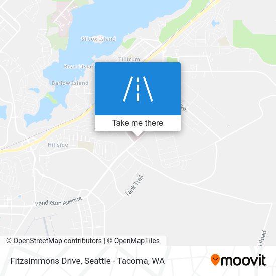 Fitzsimmons Drive map