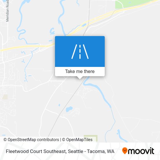 Mapa de Fleetwood Court Southeast