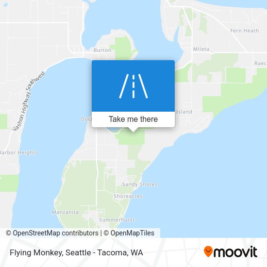 Flying Monkey map