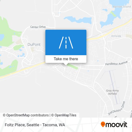 Foltz Place map