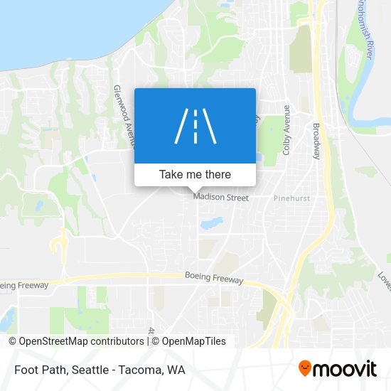 Foot Path map