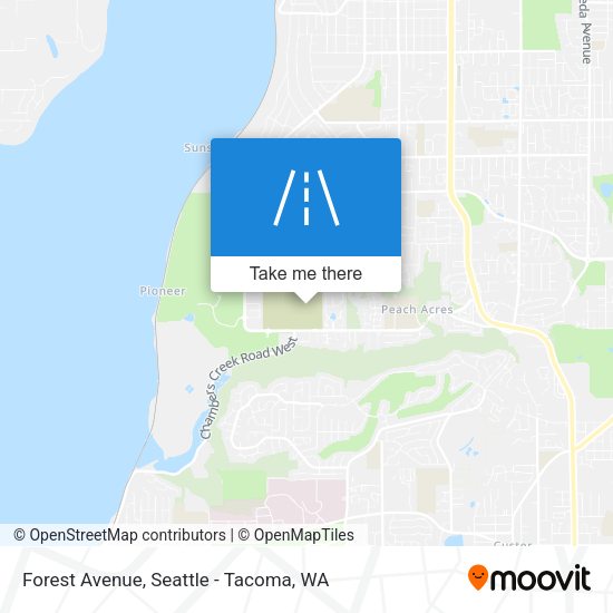 Mapa de Forest Avenue