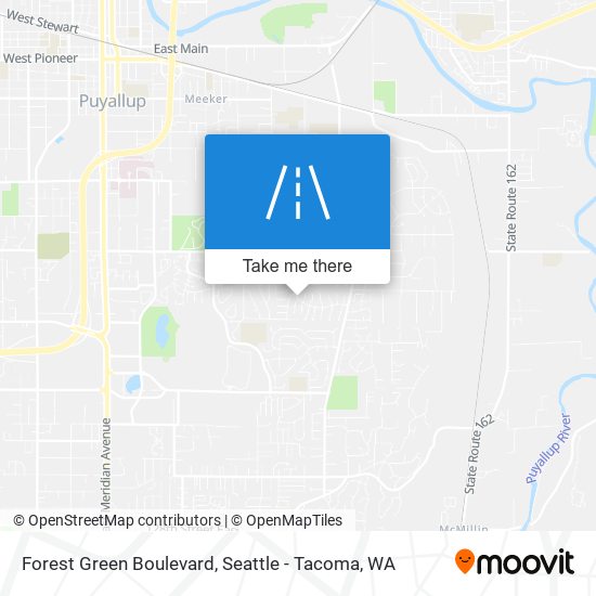 Forest Green Boulevard map