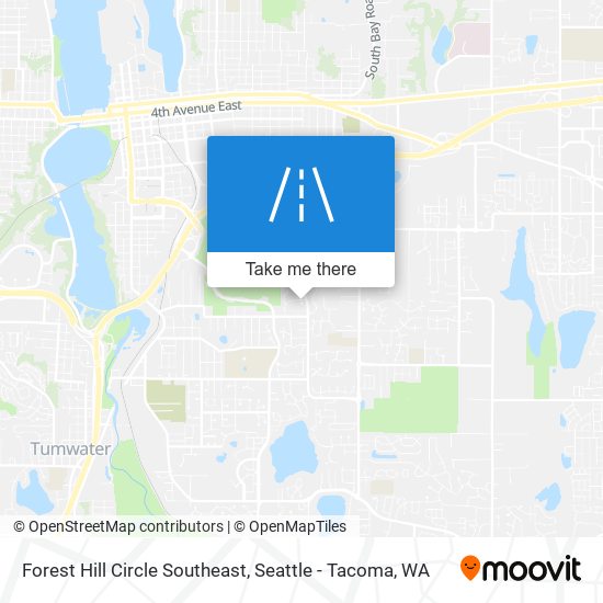 Mapa de Forest Hill Circle Southeast