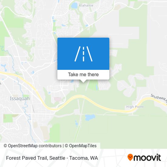 Forest Paved Trail map
