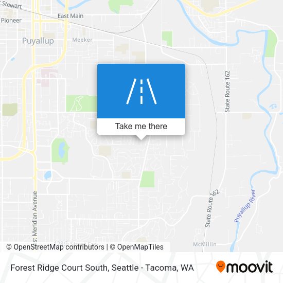 Mapa de Forest Ridge Court South