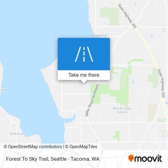 Mapa de Forest To Sky Trail