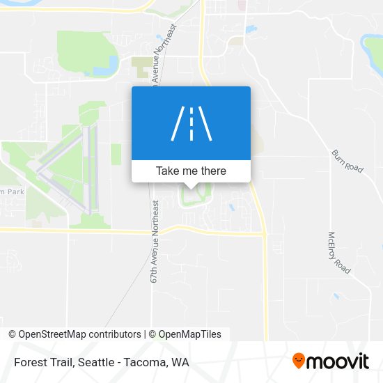Forest Trail map