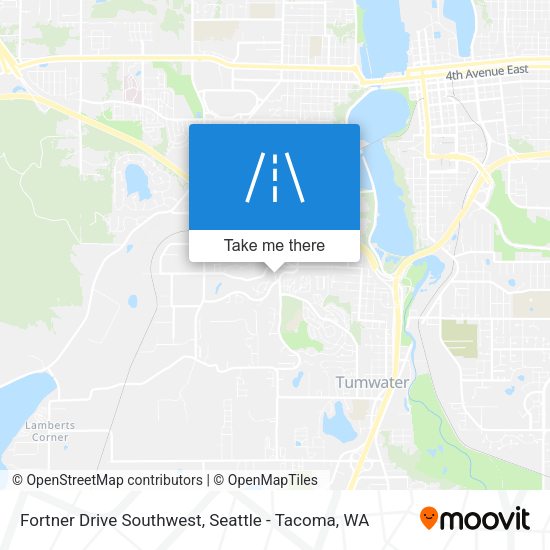 Mapa de Fortner Drive Southwest