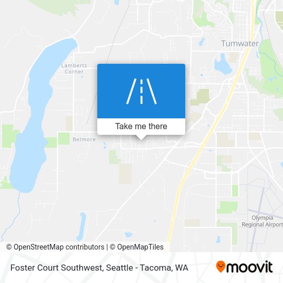 Mapa de Foster Court Southwest
