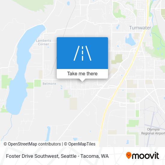 Mapa de Foster Drive Southwest