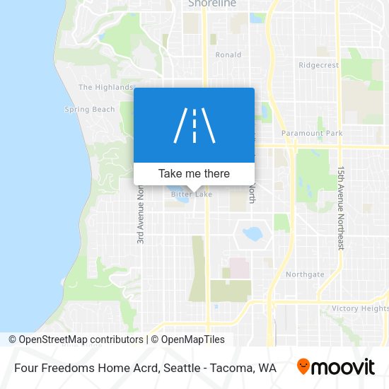Four Freedoms Home Acrd map