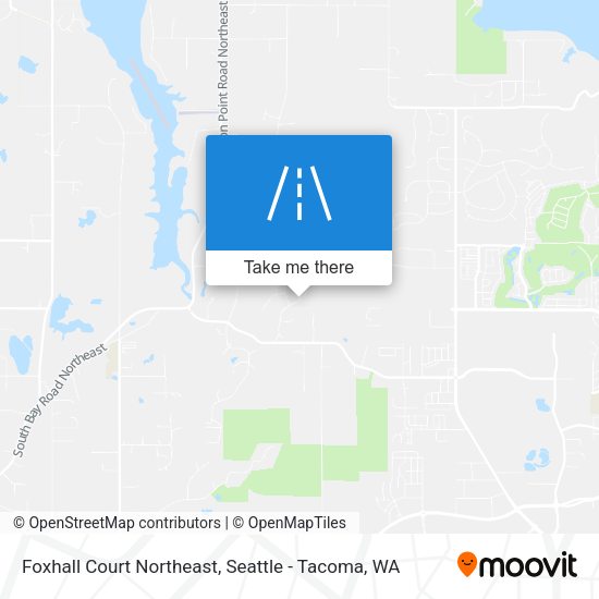 Foxhall Court Northeast map