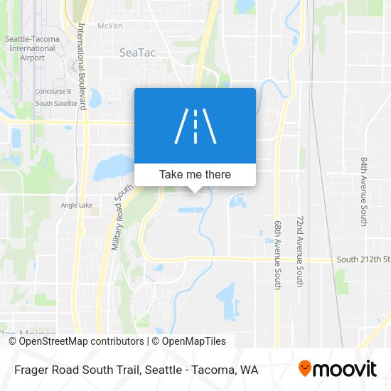 Mapa de Frager Road South Trail