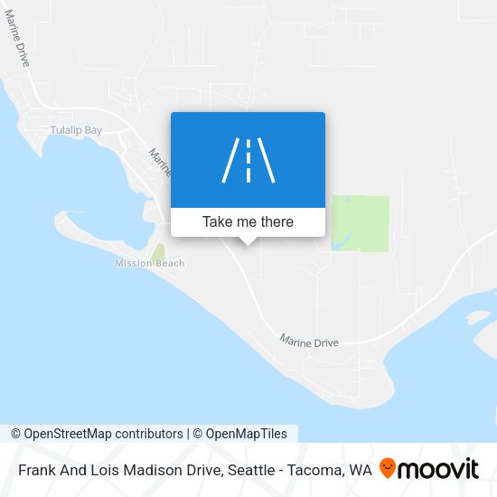 Frank And Lois Madison Drive map