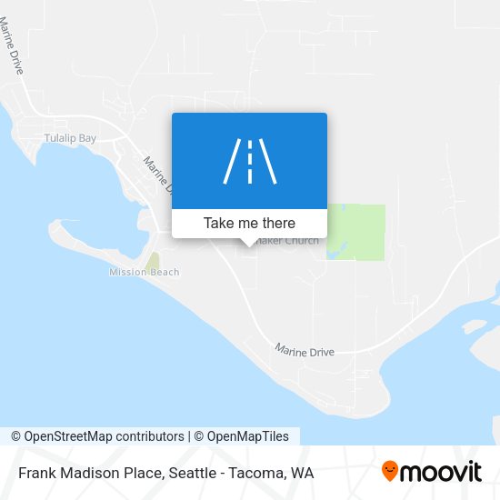 Mapa de Frank Madison Place