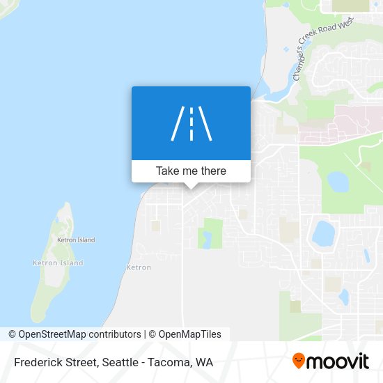Mapa de Frederick Street