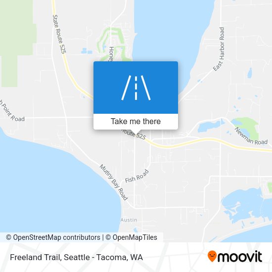 Freeland Trail map