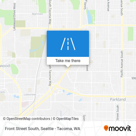 Mapa de Front Street South