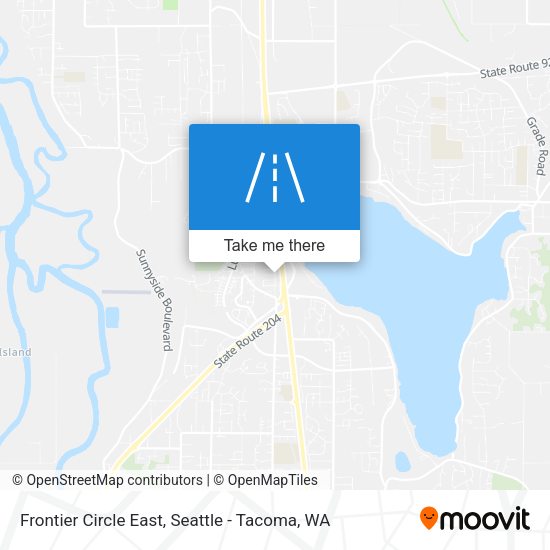 Mapa de Frontier Circle East