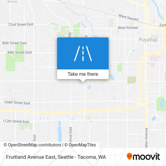 Fruitland Avenue East map