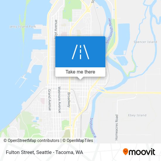 Mapa de Fulton Street