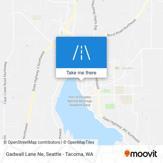 Mapa de Gadwall Lane Ne