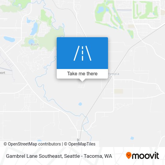 Mapa de Gambrel Lane Southeast