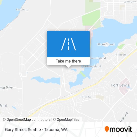 Mapa de Gary Street