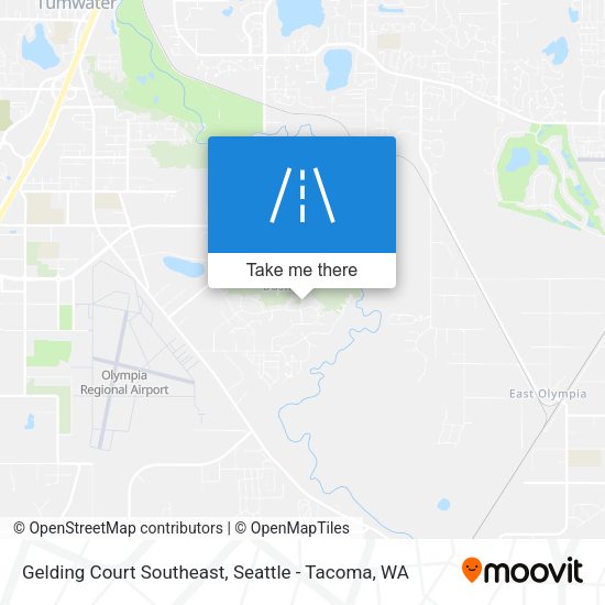 Gelding Court Southeast map