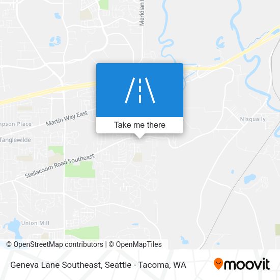 Geneva Lane Southeast map
