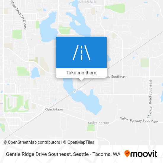 Mapa de Gentle Ridge Drive Southeast