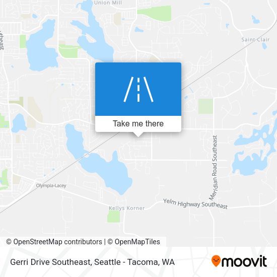 Mapa de Gerri Drive Southeast