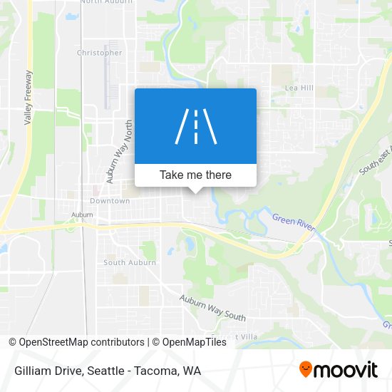 Mapa de Gilliam Drive